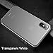 Produktbild Pnizun - Telefon-Kasten für iPhone X Xr XS Max Coque Baseus Ultra dünne dünne Harte PP bereifte Abdeckung für iPhoneXs XS Xr Xsmax Fundas Capinhas [transparent Weiß Für iPhone XS Max]