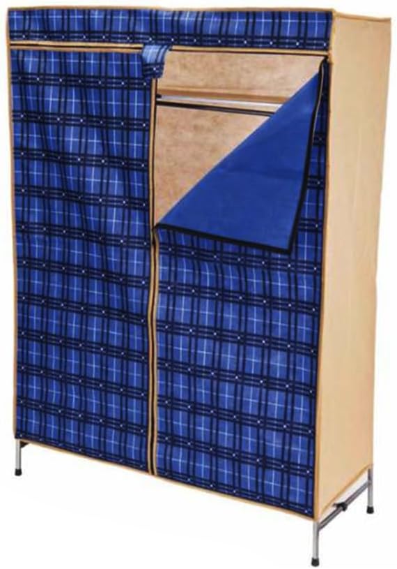 PORTATİF GARDROP METAL İSKELET - BEZ ÖRTÜ 42X105CM