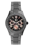 C-Collection by CHRIST Damen-Armbanduhr Analog Quarz One Size, grau, anthrazit