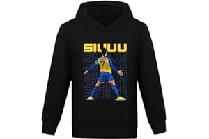 FORLCOOL Unisex Football Hoodies Kids Football Kit Fashion Casual Sweatshirts