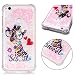 Produktbild Everainy Huawei P8 Lite 2017/P9 Lite 2017 Hülle Silikon Transparent 3D Flüssig Glitzer Durchsichtig Stoßstange Gummi Kompatibel für Huawei P8 Lite 2017 Liquid Stoßfest Hüllen Handyhülle (Giraffe)