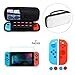 Produktbild OIZEN Tasche für Nintendo Switch Zubehör Tasche Wasserdicht Stoßfest Case Tragetasche Switch Hülle Schutz Tasche für Nintendo Switch Konsole, Glass Displayschutzfolie und Anderes Zubehör