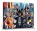 Produktbild 1art1 106974 The Lego Ninjago Movie - Sensei Lord Garmadon Poster Leinwandbild Auf Keilrahmen 80 x 60 cm