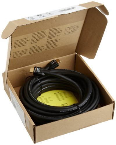 AmazonBasics Hochgeschwindigkeits-HDMI-Kabel (Ethernet, 3D und Audio-Return) 7,62 m - 6