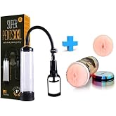 TruvaShop, Penis Vakum Pompası Xxl 22 Cm + Aerospace Suni Vajina