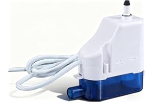 HAVC-Kondensatpumpe, 100–230 V, 24 L/h, Automatische Wechselstrom-Kondensatentfernungspumpe, 10 M Hub, für Klimaanlage, Ofen, Luftentfeuchter