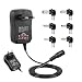 Produktbild 12W Universal Charger AC/DC Adapter Switching Power Supply with 6 Selectable Adapter Plugs, Suitable for 3 V to 12 V Device