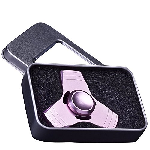 Metal EDC Triangle Tri Fidget Spinner Hand Finger Toy for Relieving Stress Killing Time Pink 1 Metal EDC Triangle Tri Fidget Spinner Hand Finger Toy for Relieving Stress Killing Time Pink 1