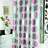 xiaojingLY Vorhänge,Wasserdicht Verdickt Mehltau Beweis Lila duschvorhang, Bad trennwand Vorhang Schatten Vorhang.-B
