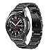 Produktbild Sansee Tainless Steel Watch Band Strap Metal Clasp For Samsung Gear S3 Frontier Softness is moderate (Schwarz)