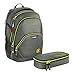 Produktbild Coocazoo EvverClevver 2 Darkgrey Melange Schulrucksack Set 2tlg.