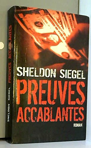 couverture de : Preuves accablantes