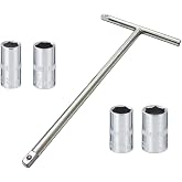 4 MECH T-Handle Hex Socket Set - 1/4" Drive, Includes 8mm 9mm 10mm 11mm 12mm Sockets, Ergonomic Tool - View #5