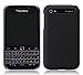 Produktbild AceTech® Hochwertigem Cover Case / Hülle / Tasche/ Schutzhülle + Displayschutzfolie Für Blackberry Classic 4G Smartphone (Schwarz)