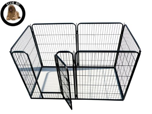 Ellie-Bo-Heavy-Duty-Modular-Puppy-Exercise-Play-Whelping-Pen