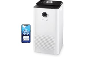Clean Air Optima Déshumidificateur et purificateur d’air CA-704 Smart – Capacité de déshumidification 10 litres par jour – déal pour les pièces petites et grandes jusqu'à 40 m² / 100 m³