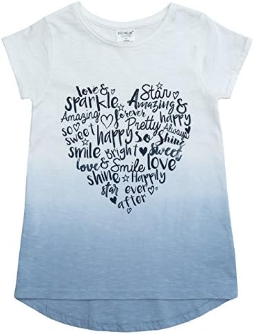 Red Melon Teen Girls Novelty T-Shirt 100% Cotton Summer Heart 13