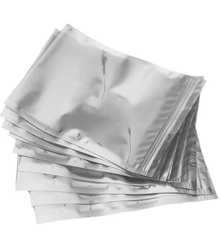 Sacchetti Shielding Prezzi Sacchetti Schermanti ESD 6x8 Pollici - 100 Pezzi, Spessore 3.1 Mil, Open-top Per Componenti Elettronici Sacchetti Per Componenti Elettronici - Foto 4