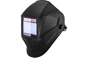 ‎STAMOS WELDING GROUP Stamos Welding Group BlackONE Schweißhelm Sichtfeld 100 x 65 mm individuell einstellbar 4 Sensoren Lichtschutz DIN 4-8 9-13 Schweisshelm Helm