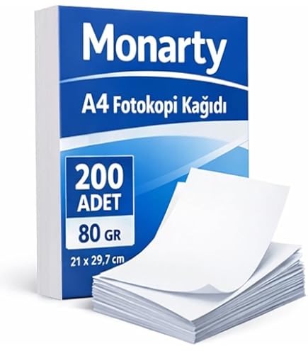 Copier Bond K380A-4 A4 Fotokopi Kağıdı, 210x297x500, 500 Yaprak