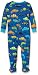 Hatley Baby Boys 0-24m Infant Footed Coverall Crazy Chameleons Footies, Multicoloured (Blue), 18-24 Months