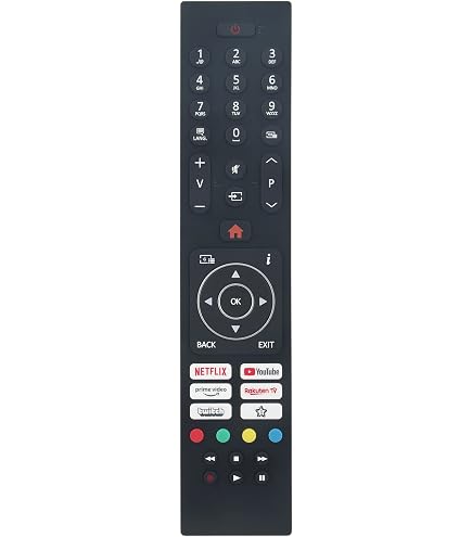 Telecomando RC45157 Per JVC E Toshiba Android TV – Sostituto Per LT-39VAH3055, LT-43VAF3055 E Altri Modelli