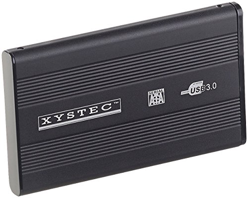 Xystec Externes USB-3.0-Festplattengehäuse für 2,5″-SATA-Festplatten - 2