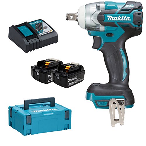 Makita DTW285RFJ Akku-Schlagschrauber 18V 2x 3,0 Ah Akku MAKPAC ersetzt DTW281