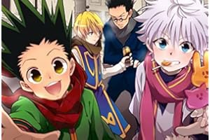 PARTYLANDIA Cialda in Ostia per Decorazione Torte di Anime Cartoni Animati Giapponesi (Hunter × Hunter - Mod. A)