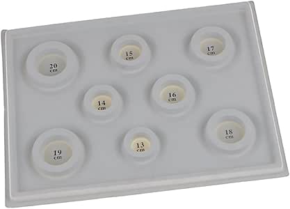 Perlenbrett Armband Schmuckdisplay Perlensortierbrett Schmuck Grau