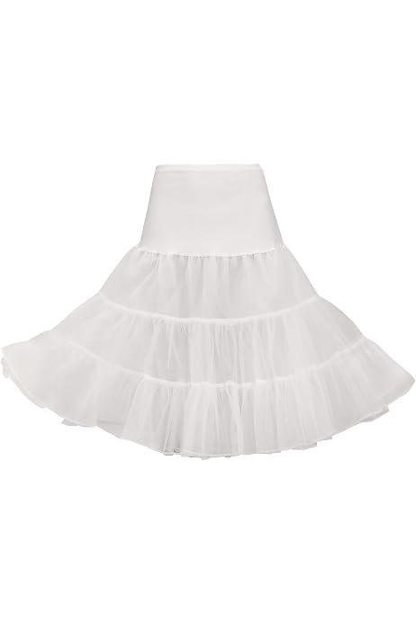 Jupon Crinoline Verve Jelly - Longueur Cheville, Polyester, Taille S-XL