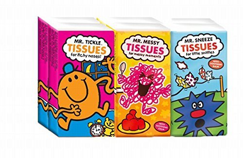 Mr Men Tissues (multi pack of 6)