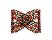 Mytoptrendz® Red and Black Beaded Hair Comb Double Hair Clips Grips Stretchy Swinky magic comb (Red and black crystal bead)