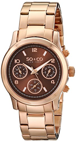 SO & CO New York Frauen Madison Quarz-analoge-Anzeige Uhr – 5012