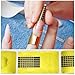 TRIXES 100 X Gold Nail Forms Tip Sculpting Guide Stickers Salon Acrylic Gel
