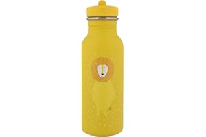 Trixie - Edelstahl Trinkflasche Mr. Lion Löwe gelb 500ml