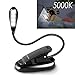 Produktbild Speclux wiederaufladbare 4 LED Augenpflege flexible Clip lesen / Buch Licht, tragbare Notenpult Lampe, 2 Level of Brightness Modi Schreibtischlampe, 5000K kaltweiß Dimmbare Clip Licht, Arbeitsbeleuchtung, geeignet für Bücher, Regale und Bett Kopfteil