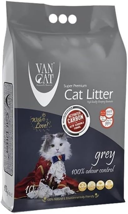 VanCat® Aktif Karbonlu Kedi Kumu 10 Litre