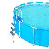 Sin plataforma Escalera para Piscina Desmontable Bestway 122 cm