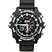 Produktbild Flylink® 1080P 16GB Full HD, Wasserdicht, Infrarot Nachtsicht Armbanduhr mit Versteckter Kamera, Camcorder, DV DVR Mini Uhr Black Dial Black Strap Fashion Armbanduhr für Herren, Motiv Gifts