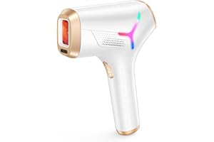 Hikyskin Laser Hair Removal Device, IPL Hair Removal Device for Women and Men, at Home Hair Remover with 9 Levels(Max 22J), 999,900 Flashes, LCD Screen
