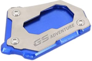 BROEL Prolunga cavalletto laterale moto Per BMW Per R1250GS Per R 1200 GS LC ADV R1250GS Per Adventure R 1250 GS Prolunga cavalletto moto Prolunga cavalletto laterale Cavalletto laterale (Colore : Blu, Di