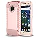 Price comparison product image Motorola Moto G5 Case/Motorola Moto E4 Case,Sansee Ultra Slim Hybrid Hard Phone Case Cover For Motorola Moto E4/Motorola Moto G5 (Pink)