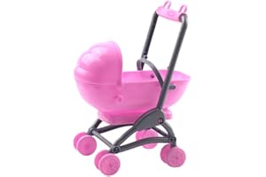 jojofuny Passeggino per Bambole Giocattolo Per Passeggino In Miniatura Carrozzina Per Casa Delle Giocattolo Per Bambole In Miniatura Per Mini Carrozzina