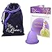 Produktbild Me Luna Menstruationstasse Classic, Kugel, Violett, Größe Shorty L