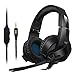 Price comparison product image Gaming Headset for PS4/XBox One,Amicool Stereo Bass Surround/Noise Reduction/Volume Control/Over-Ear Gaming Headphone with Mic for Laptop PC Mac Computer and Smartphone