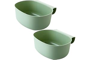 CWPFVQA Lot De 2 Poubelles Suspendues, Poubelles De Cuisine, Panier De Rangement des Déchets Ménagers, Mini Poubelles, Accessoires pour La Maison
