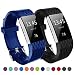 Produktbild Kutop für Fitbit Charge2 Armband, Charge 2 Armband TPU Weiches Silikon Sports Ersetzerband Diamant Muster Fitness Verstellbares Uhrenarmband für Fit Bit Charge 2