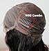 Drasawee 10/20/30/50 /100 Pieces One Bag Wig Combs For Your Lace Cap More Convenient Safe And Stable Black 10 Pieces