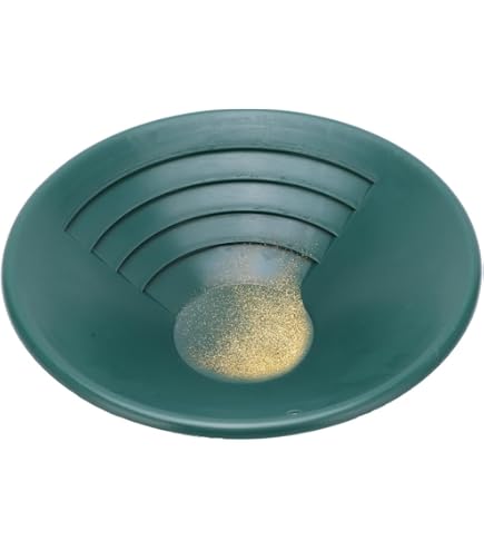 Bacino Per Cercare Oro 38.5x8.5cm - In Plastica ABS, Leggero, Per Fiumi E Montagne - Foto 5